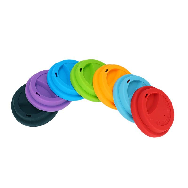 Silicone Insulation Leakproof Cup Lid Heat Resistant Anti-Dust Mug Cover Kitchen Tea Coffee Sealing Lid Caps Home Supplies