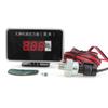 Red LED Big Screen Oil Pressure Gauge Electronic Oil Press Meter 12V 24V Automotive Gauge With Oil Pressure Sensor For All Truck