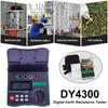 DY4300 4-Terminal Digital Earth Resistance Tester Ground Meggers Resistance Test & Soil Resistivity Component Tester