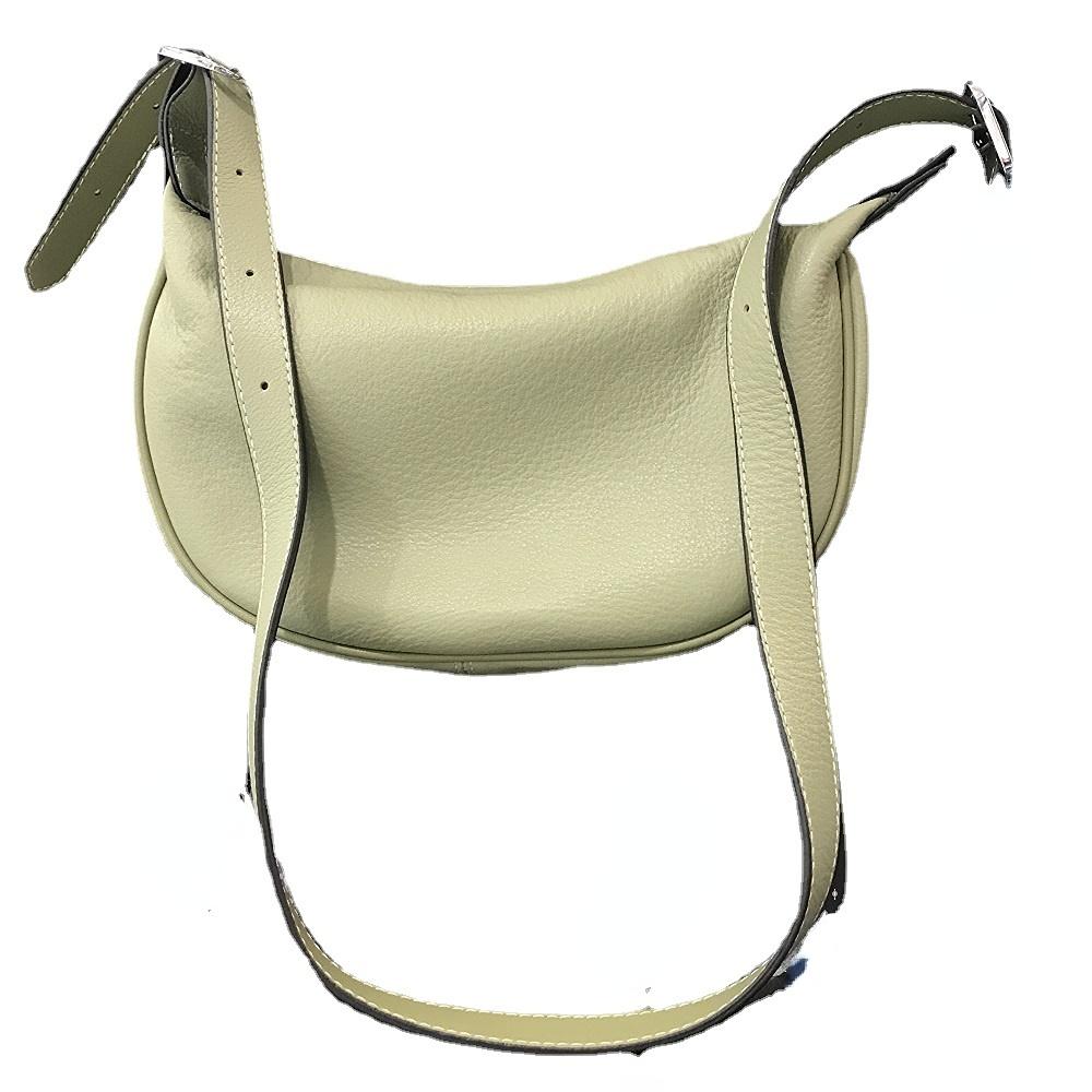 Стильная женская сумка-слинг из натуральной кожи Top Grain Leather - повседневная сумка — фото 10