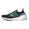 Adidas UltraBoost 21 Black Sub Green Men Sneakers White Cloud-White Core-Black FZ1923