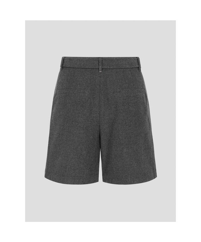 Binpolleidiseu [B. My] Fleece-Lined Belted Shorts Ash (Bf5X25N014)