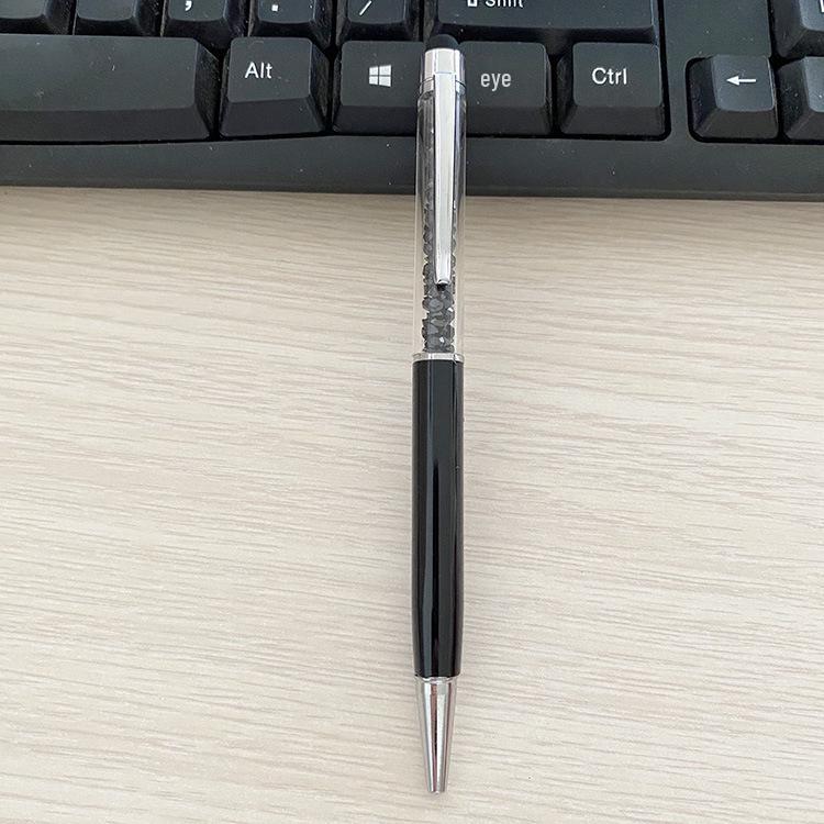 Sailai Crystal Diamond Metal Ballpoint Pen - Twist Design with Customizable Logo Option