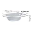 1pcs Toilet Seat, Female Private Parts, Special Cleaning, Buttocks, Squatting Basin, Pregnant Women's Special Basin