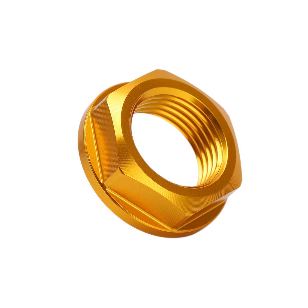 Motorcycle Front Wheel Axle Nut M18x1.5 Aluminum Replacement for KLX450R 0819