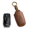 Vintage Key Cover For Toyota Gryvia Xena Key Bag Elfa Leather Protective Case Ring