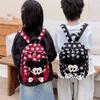 Disney Minnie Mickey Cartoon Printed Plush Doll Decoration Children Backpacks For Kindergarten Boys And Girls