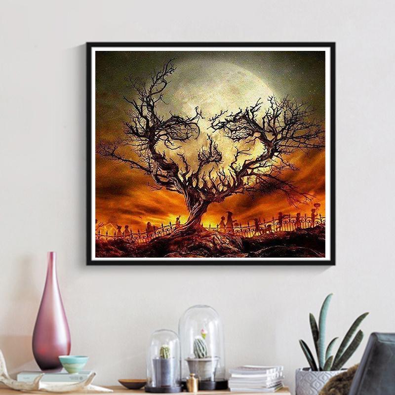 

5D Diy Алмазная картина «Поцелуй древесной лягушки» Алмазная вышивка Полный набор аниме Наборы для вышивки крестом Домашний декор Подарок ручной работы Round 25x25cm