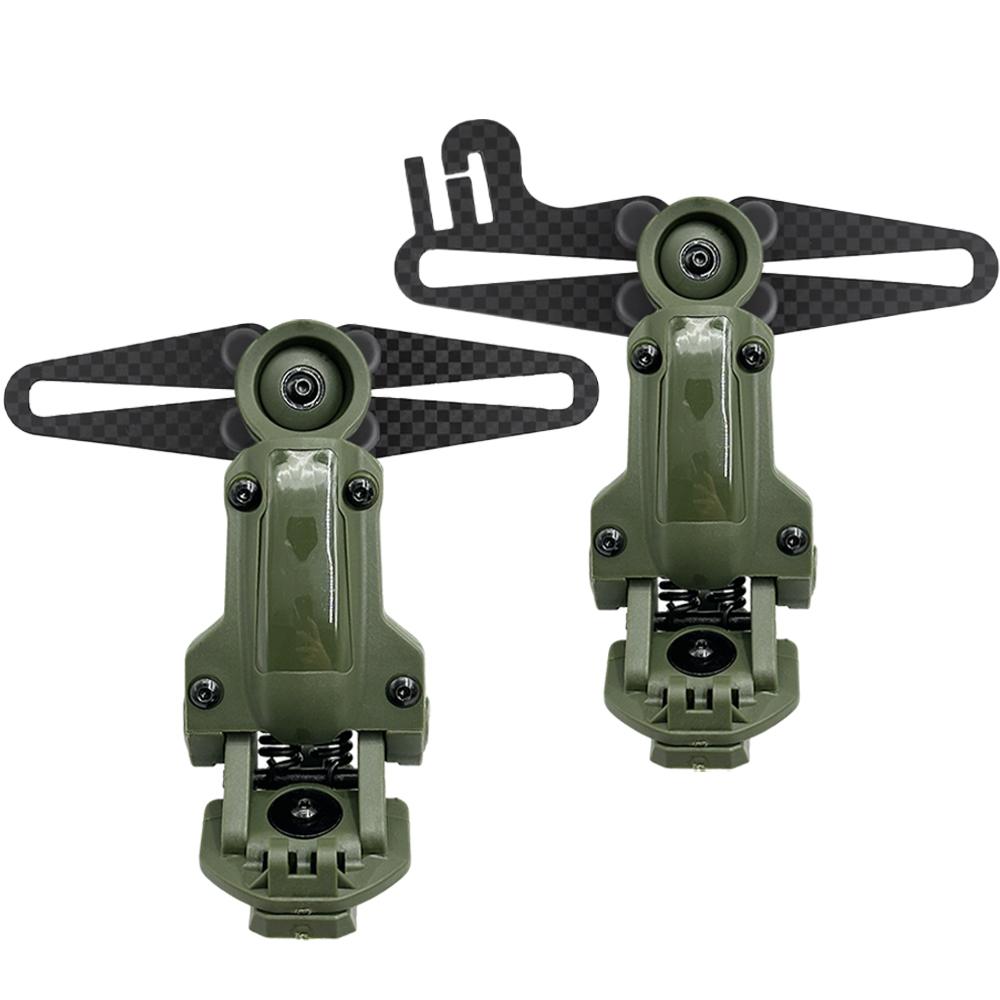 Tactical Helmet ARC Rail Adapter for Comtac II III Series Headsets Fit for OPS Core ARC and Team Wendy M-LOK Rail Helmet