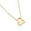 Romance Crystal 12 Constellations Necklace For Girls Teens Constellations Inspired Jewelry Titanium Steel Chain Accessory