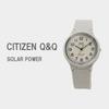 Used Women's Solar Waterproof Watch E04a-004vk No Need To Replace Batteries, Safe for Water, 10 ATM Water Resistant Citizen Q&Q