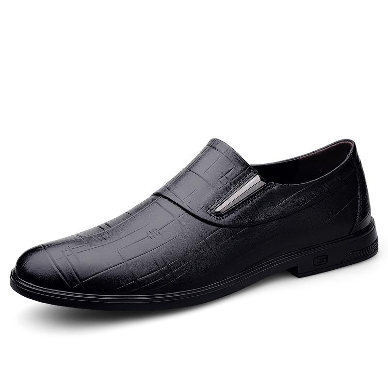 

Fashion Fashion Genuine Leather Male Business Flat Shoes Breathable Men Formal Office Working Shoes British Style Shiny Mens Office Shoe 45 чёрный