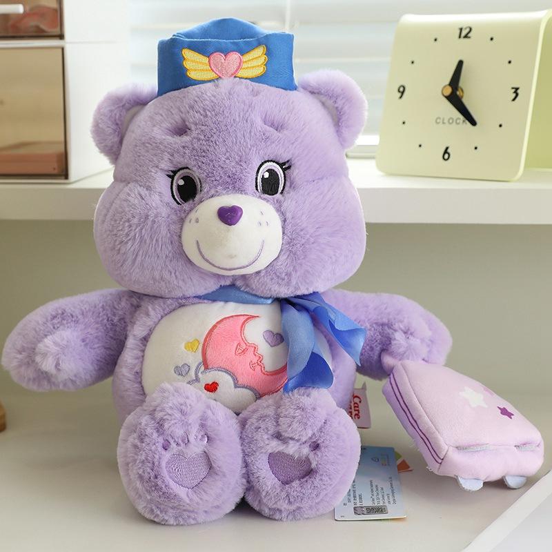 Love Bear Doll Aviation Series Plush Toy Rainbow Bear Doll Gift