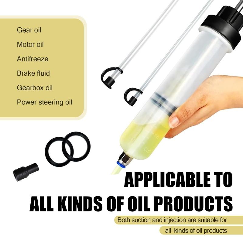 200cc Manual Oil Fluid Extractor Pump 2 In 1 Suction And Injection Oil Change Tool For Car Brake Fluid Gear Oil Maintenance