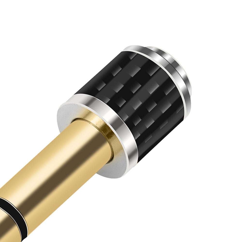 1/2 Pcs 1/4inch To 3.5mm Adapter Male To Female Stereo Headphone Audio Adapter 6.35 To 3.5 Converter for Amplifier Mixer Guitar