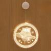 Christmas Decorative Neon LED Light Strings 3D Letter Suction Cup Hanging Lamp Acrylic Pendants Room Atmosphere Colored Lights