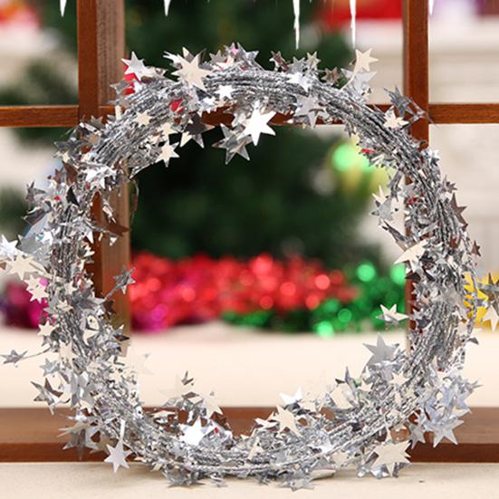 Bare de culoare ornamentale de Crăciun Decor creativ ușor de Crăciun