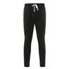 Men's Quick-Dry Ice-Feeling Running Pants, Tapered Fit for Outdoor Fitness, Solid Color, Summer 2024 Collection.