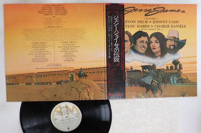 LP Record VARIOUS  Legend Of Jesse James AMP28023 AM 1980 Japan Obi CountryFolk Used