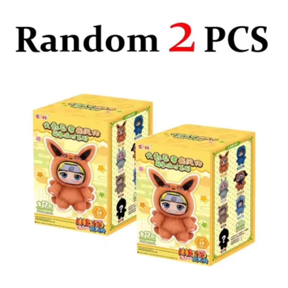 In Stock Original EAKI Naruto Blind Box Naruto Shippuden Party Series Naruto KeyChain Doll Toy Collection Gift