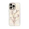 Butterfly Tulip Suitable for Apple 17promax mobile phone case iphone16 light luxury premium 15 all-inclusive lens film