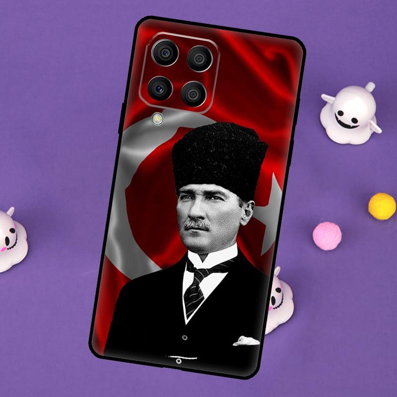 Mustafa Kemal Ataturk Cover For Samsung Galaxy M20 M30s M33 M13 M23 M53 M15 M55 M31 M51 M14 M34 M54 M32 M52 Case