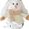 Christmas Bells Decor Snowman Design Charm Christmas Ornaments For Home Winter Holiday Party Fall Fireplace Door Family