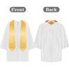 European & American Children's Graduation Gown: Knitted Kindergarten & Elementary School Set for Performances