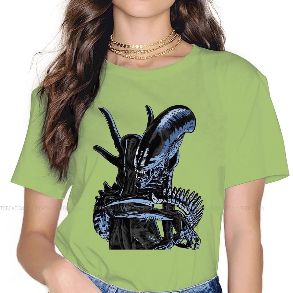 Alien Thriller Movie Tshirt For Unisex Girl 4xl Xenomorph Soft Summer Tee T Shirt High Quality Loose