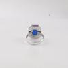 Blue Sapphire Gemstone 925 Sterling Silver Handmade Jewelry Partywear Ring, September Birthstone Jewelry, Anniversary Gift For Her RR-74-3