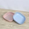 Wheatgrass Tableware Set Portable Tableware Plate Set Picnic Tableware Bowl Plate Set Environmental Plate Plastic