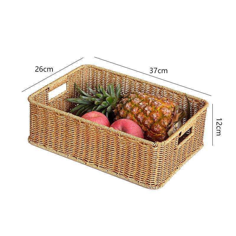 Geflochtener Kunst rattan Aufbewahrungskorb für TV-Schrank oder Supermarkt-Display