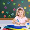 108pcs Aesthetic Colorful Star Paper Cutouts Cutouts Billboard Decoration  Nursery