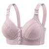 New Front-Closure Nursing Bra Wire-Free Side-Support for Fuller Busts Minimising Effect Lightweight Cups Plus Size Maternity Bra