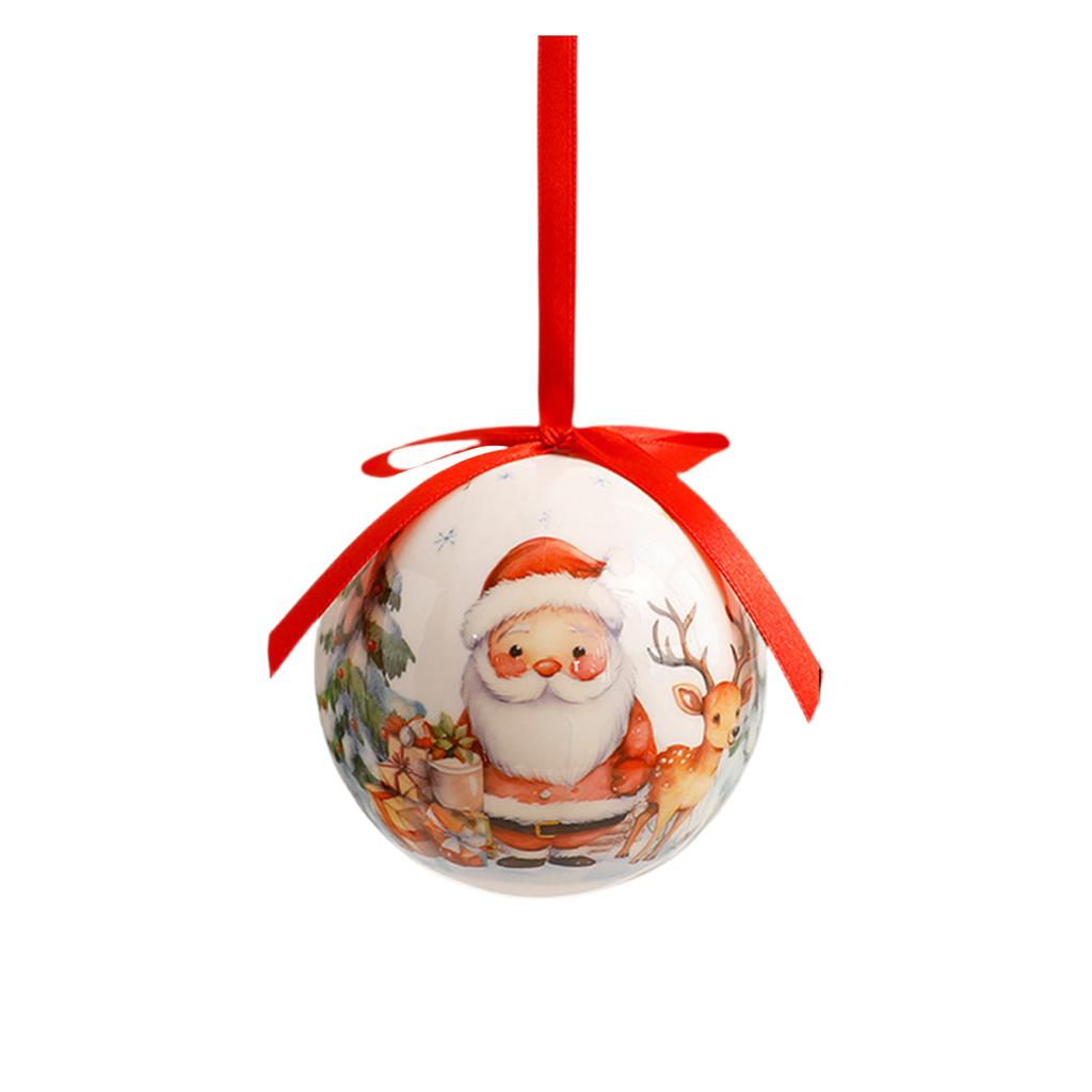 Christmas Hanging Ornament Balls Decorative Hanging Decorations For Tree Ornaments Window Indoor & Outdoo