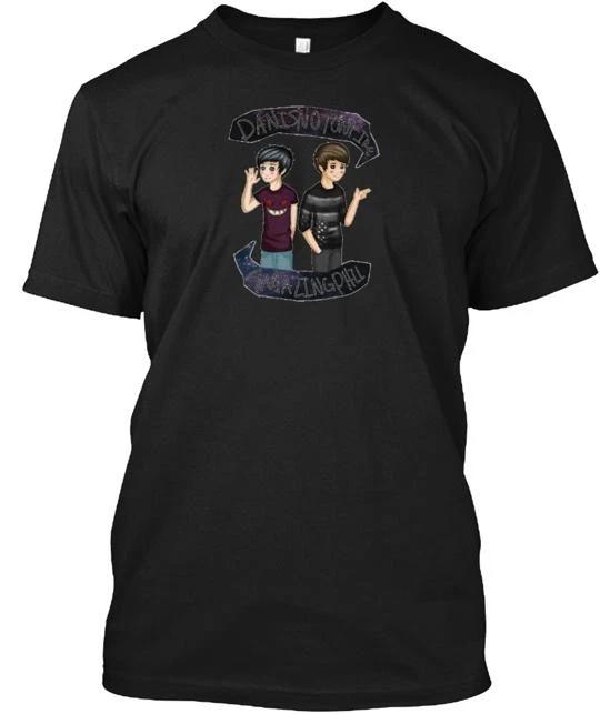 Футболка Dan And Phil с принтом «Галактика» Сделано в США Размеры от S до 5XL 3XL