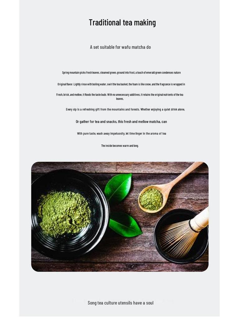 Japanese Matcha Tea Set: Ceramic Bowl & Whisk