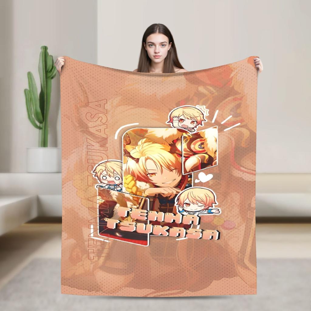 sekai tsukasa tenma Blanket Super Soft Fleece Healing Present Throw Blanket Bedspreads