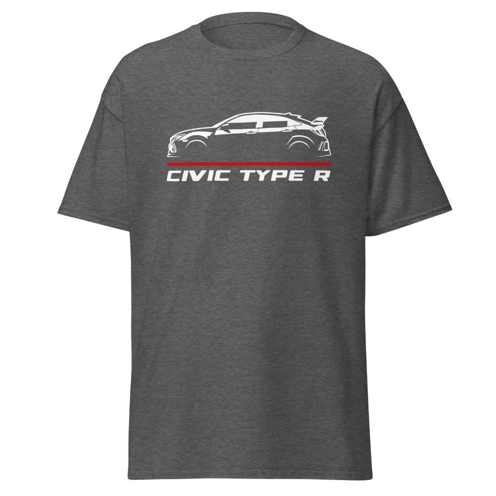 T-shirt Honda Uomo e Donna Civic Type R Estiva Nuova Maglietta Moto Racing Manica Corta Primavera Ciclismo Fuoristrada Top