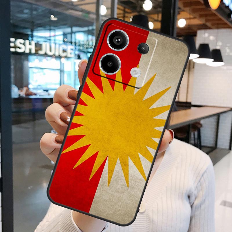 Yazidis Flag Case For Xiaomi Redmi Note 15 Pro Plus 10 11 12 13 14 Pro Redmi 15 15C 10C 12C 13C 14C Cover