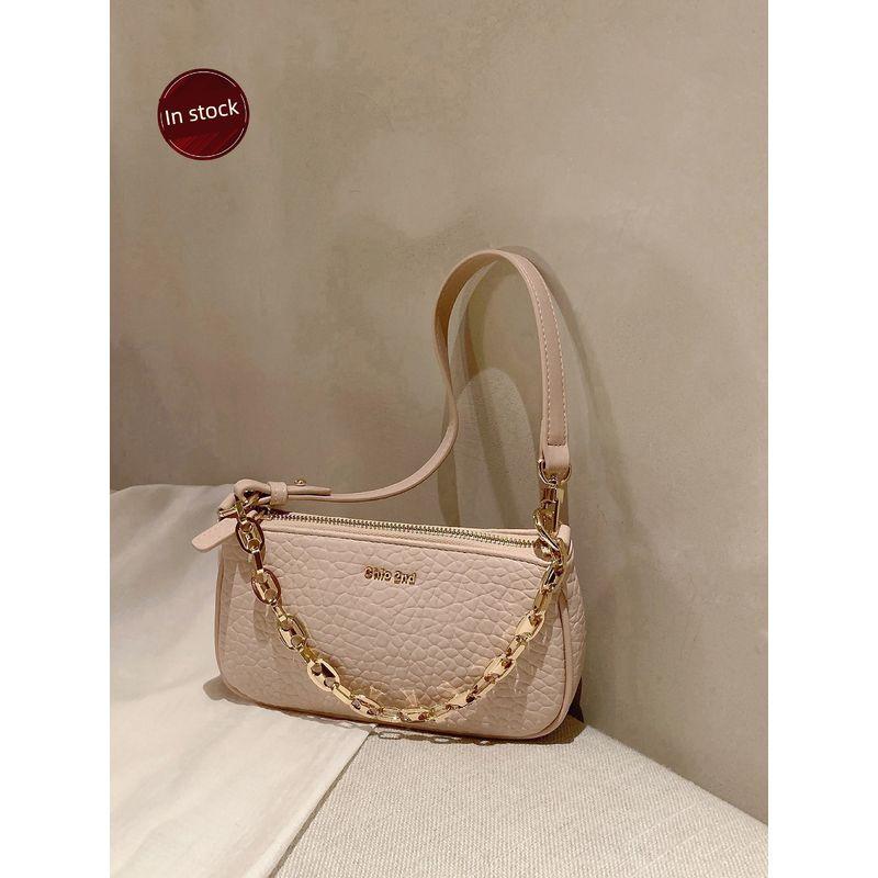 

South Wind Chio2nd Cheese Peach Pink Underarm Bag