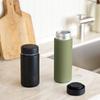 Zalatto Seamless Thermos Bottle Integrated Easy to Thermos Stainless Steel Cold Water Solid Color Gasket, Clean, Bottle, Copper-Plated Construction,