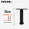 Adjustable Ribbed Bed Frame Support Legs - T-Shaped Accessories