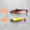 8 Pcs Dart Jighead Fishhooks Swimbait Hooks Worm Fishing Lure Hook Artificial Bait Fishing Tackle for Saltwater and Freshwater