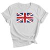 Жіноча футболка з потертим прапором Union Jack Топ Велика Британія GB Футболка