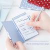 Pocket Journal Metal Writing Notepads With Ballpoint Pen For Students And Business Workers Daily Note Taking Journaling