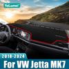 For Volkswagen VW Jetta MK7 A7 2018 2024 Car Dashboard Sun Shade Cover Non-slip Pads Accessories