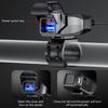 Universal Motorcycle Handlebar Phone Chargers Waterproof Design 18W USB Fast Charging for Smartphones