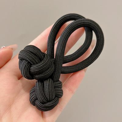 Pour Femmes Haute Élasticité Fille Mode Simplicité Corde à Cheveux Élastique en Caoutchouc Chouchou Accessoires pour Cheveux