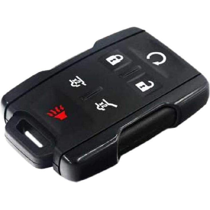 Smart Key Fob Case Shell Fit for Chevy Tahoe Suburban / GMC Yukon 2014 2015 2016 2017 M3N-32337100 Keyless Entry Remote Control Car Key Fob Cover